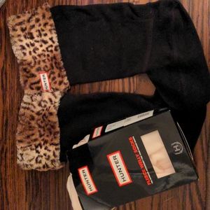 Hunter fleece socks for Hunter Welly Boots.
